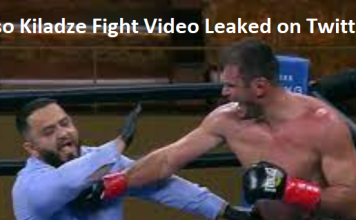 Eliso Kiladze Fight Video Leaked on Twitter