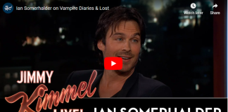 How old was Ian when Vampire Diaries started