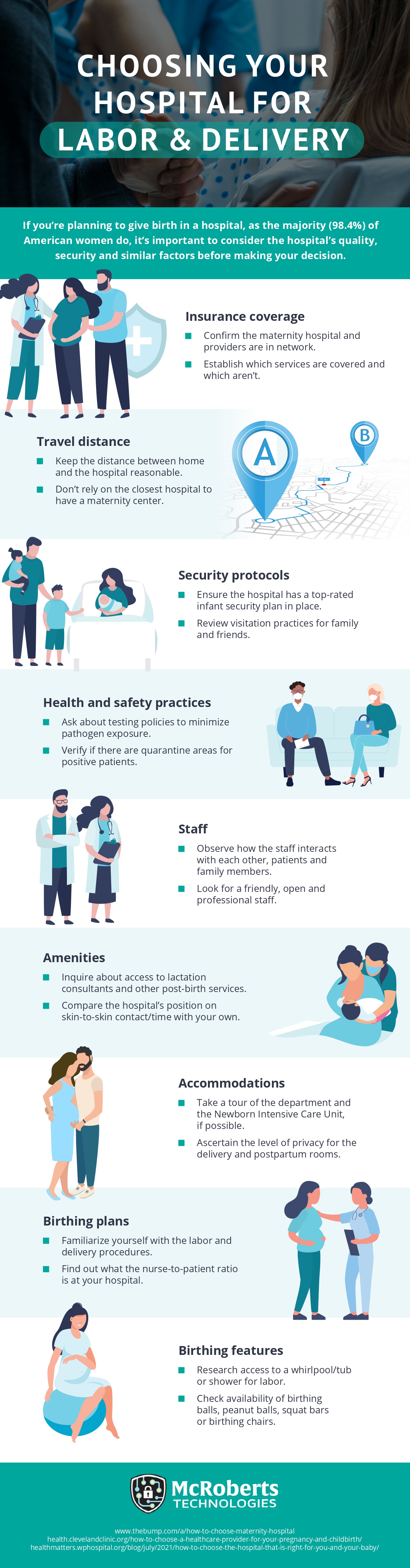 infant security system in hospitals